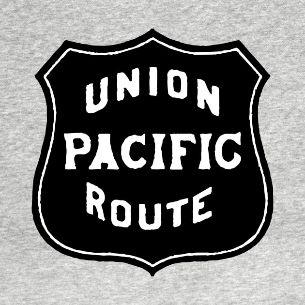 Vintage Union Pacific Route by Radian's Art